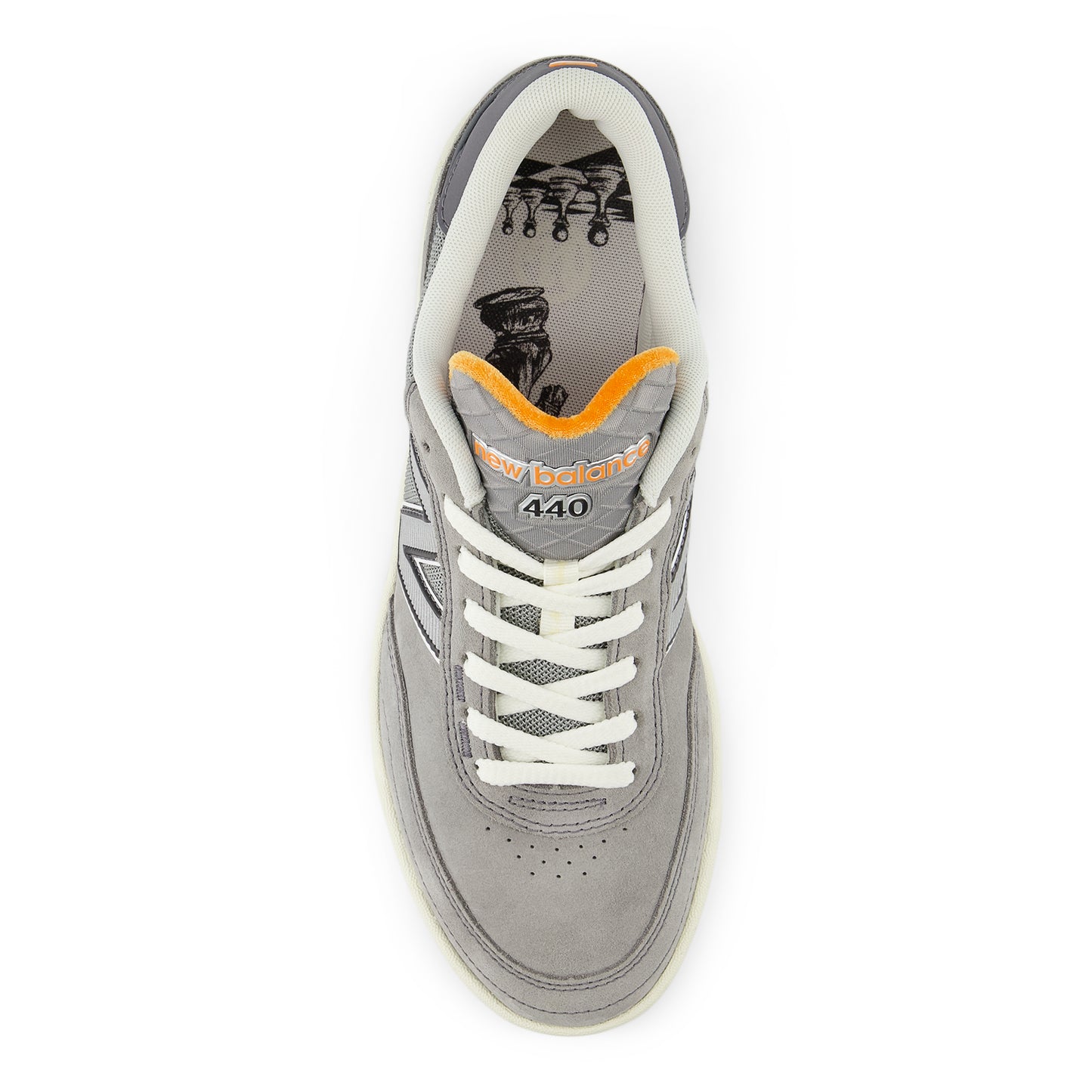 NB# 440 V2 - (Vu Skateshop) Grey Orange