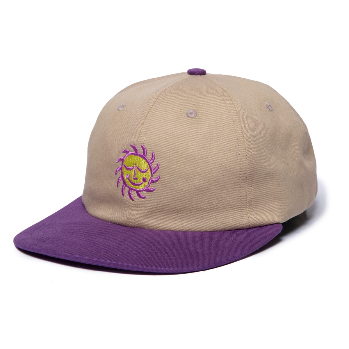 Lakai Sunny Polo Hat Tan Purple