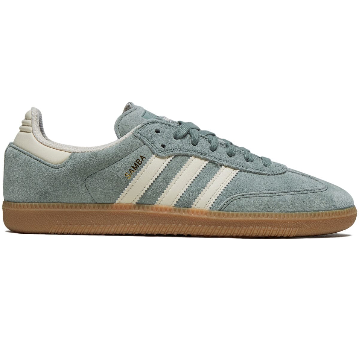 Adidas Samba ADV - Silver Green – Holistic Skateshop