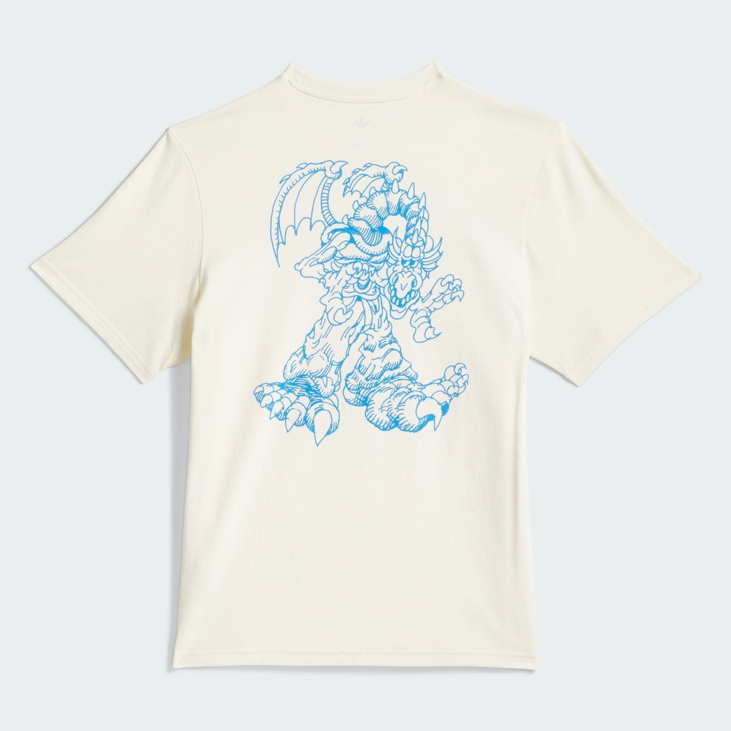 ADIDAS SKATEBOARDING T-SHIRT Adidas Skateboarding x Kogancult Dragon Tee - Cream