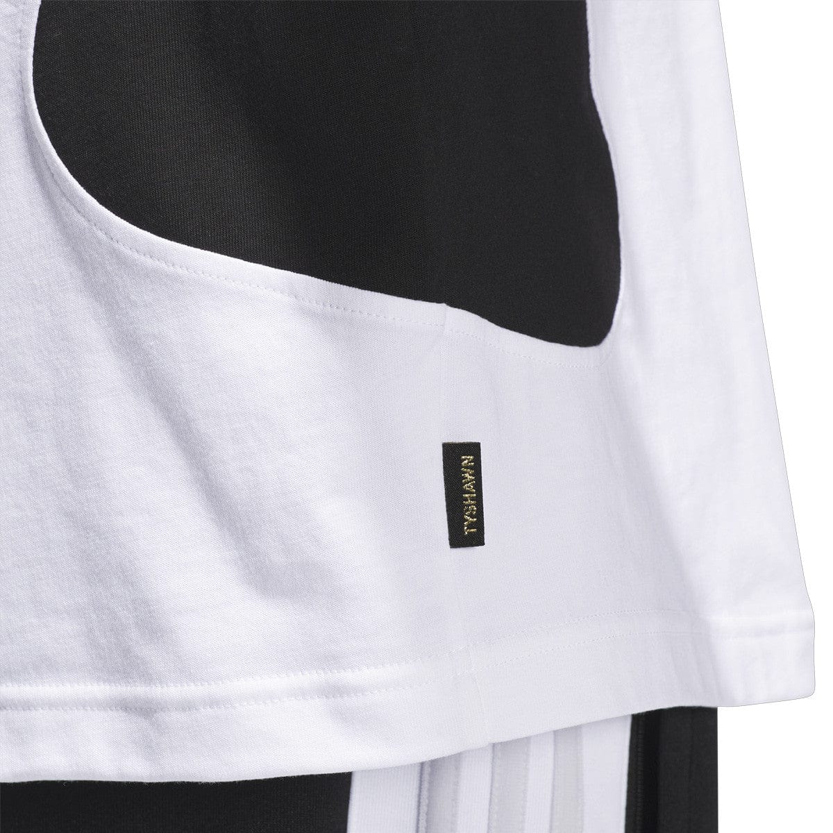 ADIDAS SKATEBOARDING T-SHIRT Adidas Tyshawn Tee - White Black