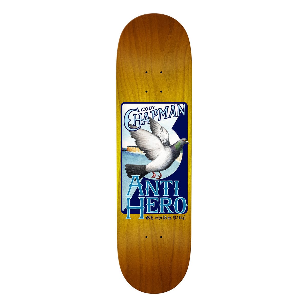 ANTI-HERO DECK 8.3 Anti Hero Chapman Homers Deck - 8.3