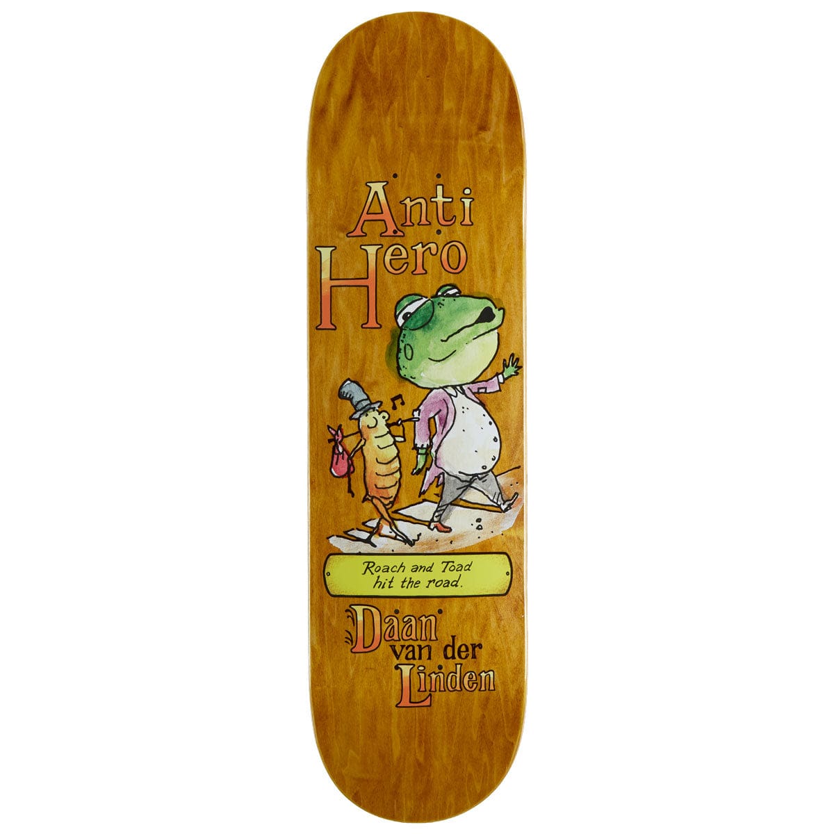 ANTI-HERO DECK 8.28 Anti-Hero Daan Roach & Toad Deck - 8.28