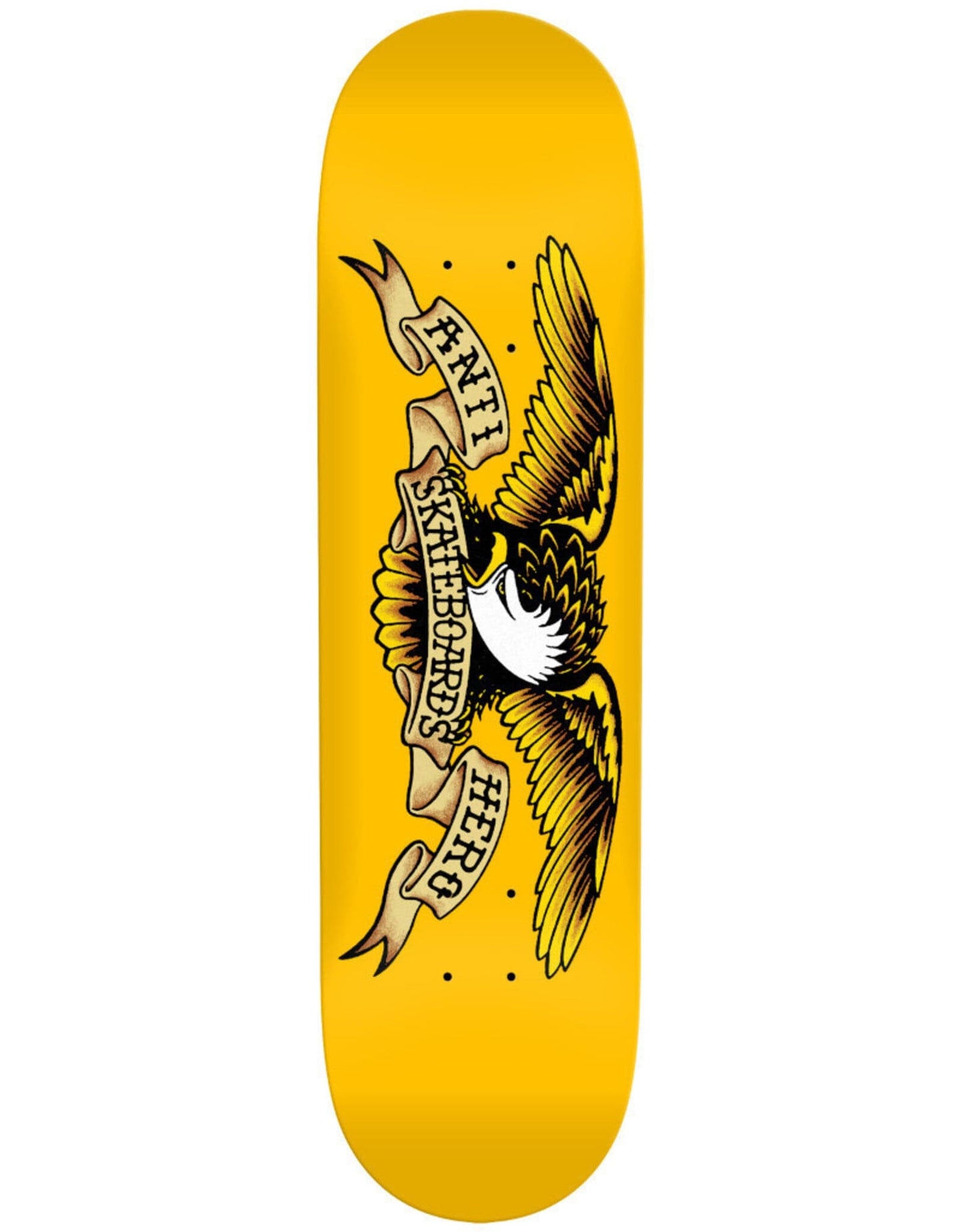 ANTI-HERO DECK 8.25 Anti Hero Eagle Yellow DBX Deck - 8.25