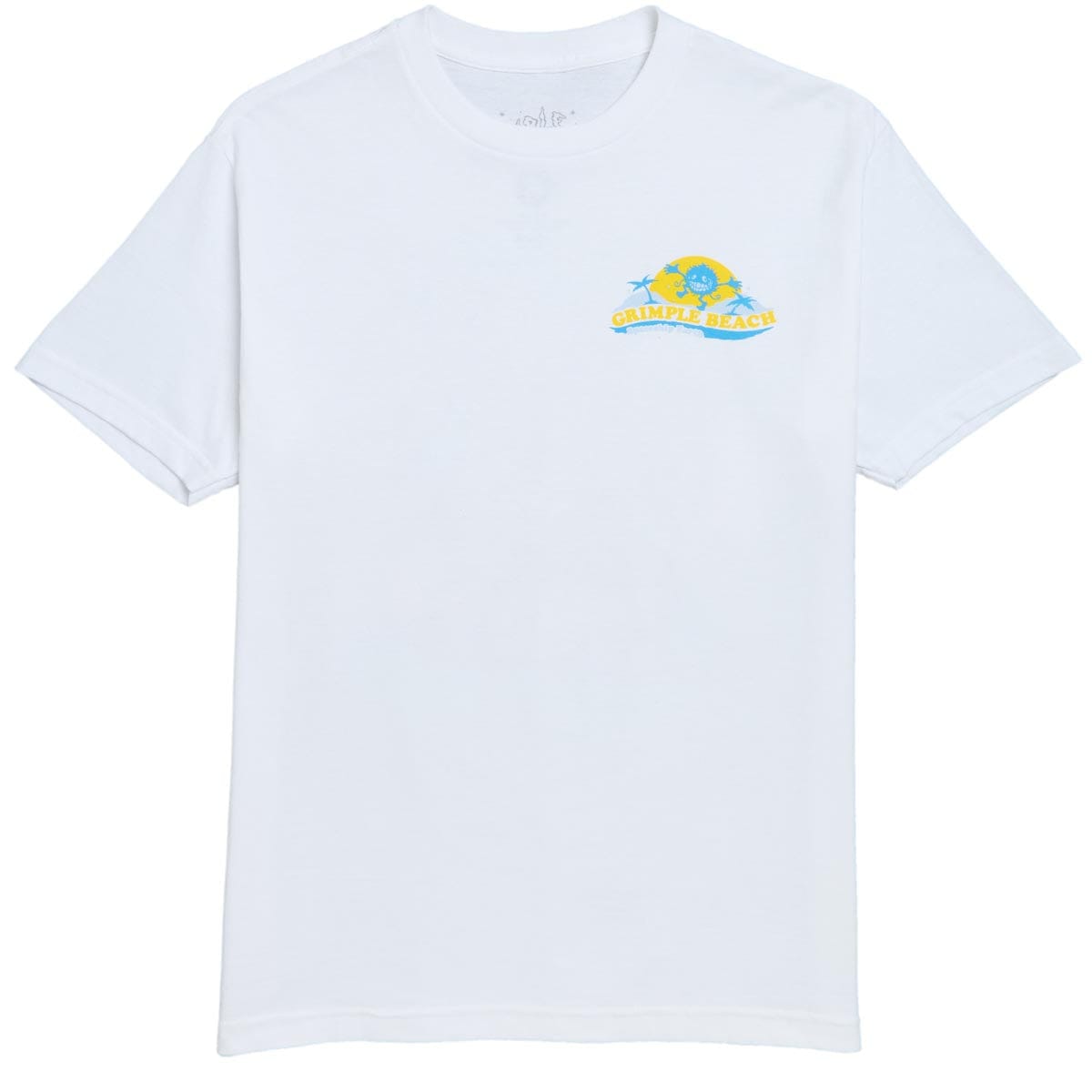 ANTI-HERO T-SHIRT Anti-Hero Grimple Stix Beach Tee - White