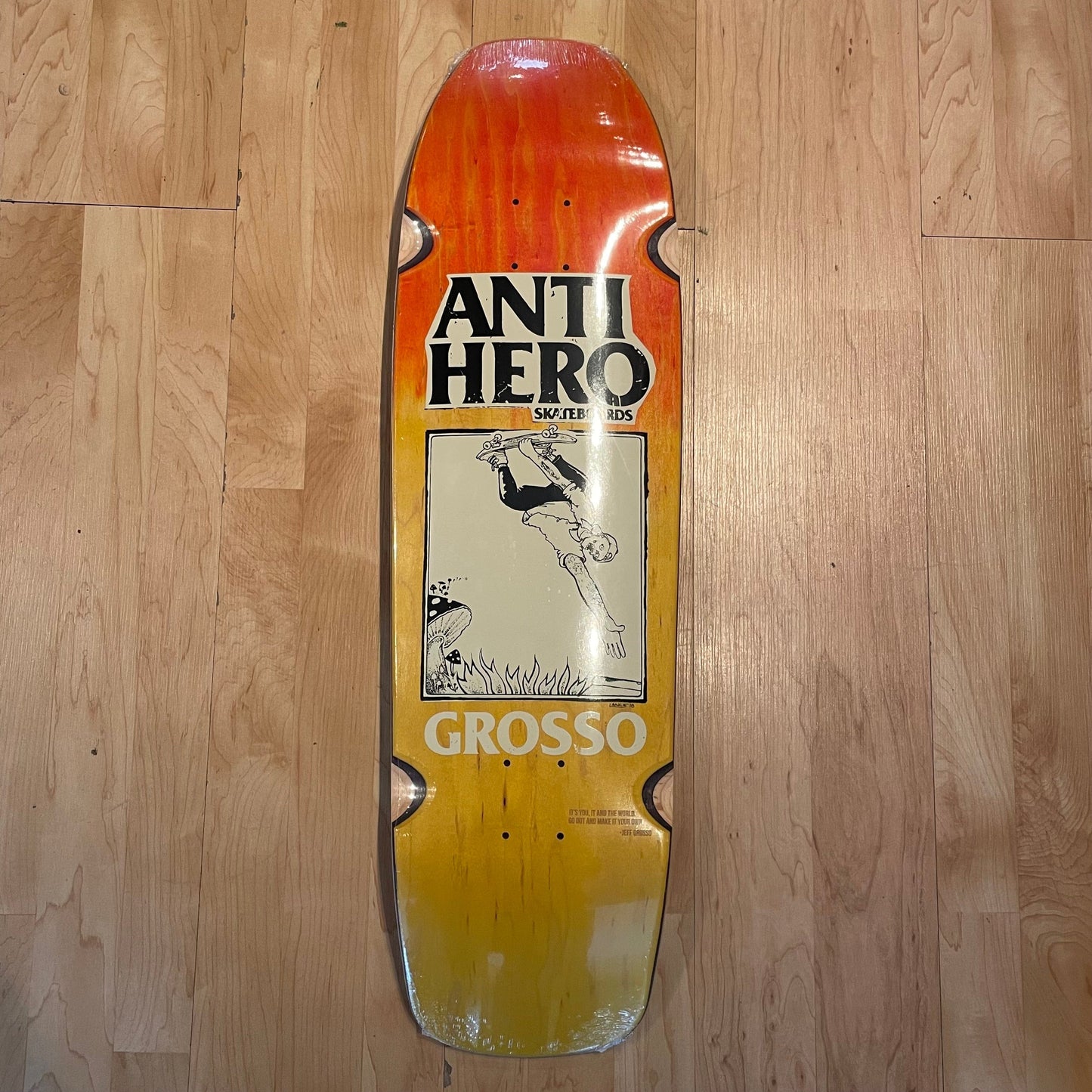 ANTI-HERO DECK 9.25 Anti-Hero Grosso By Lance WW Fade Deck - 9.25