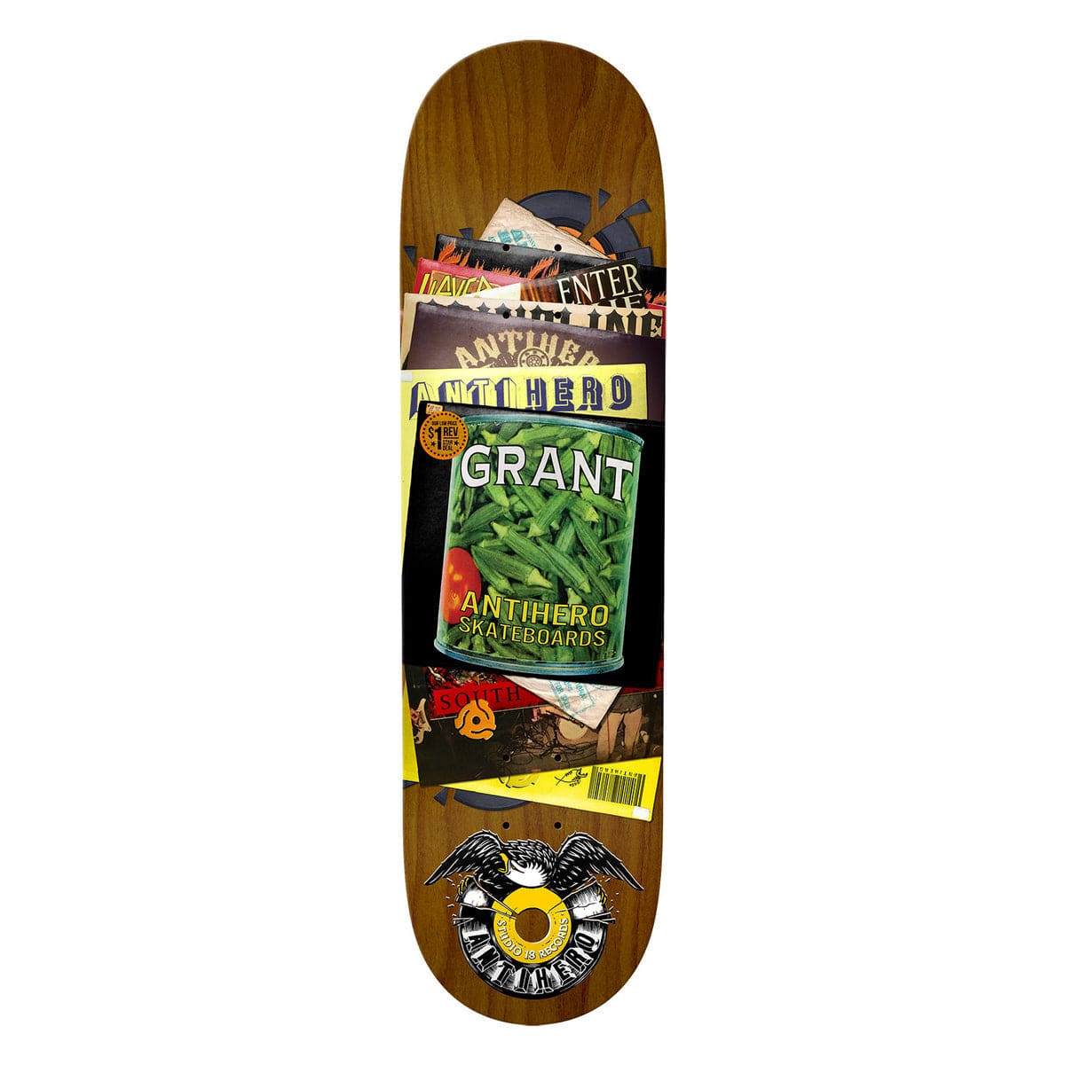 ANTI-HERO DECK 8.5 Anti-Hero Taylor Studio 18 Deck - 8.5
