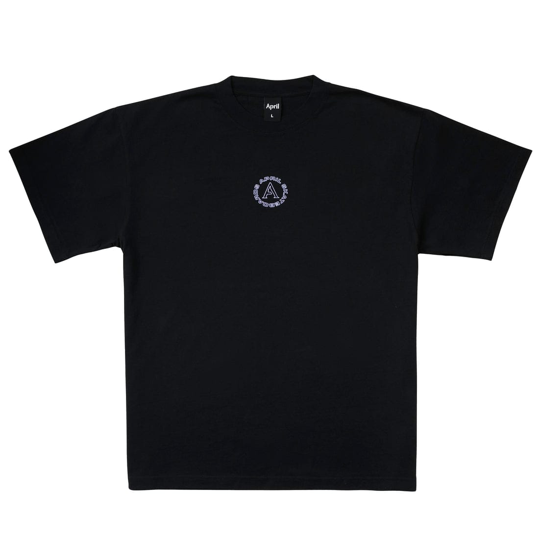 APRIL T-SHIRT L April Full Circle Tee - Black