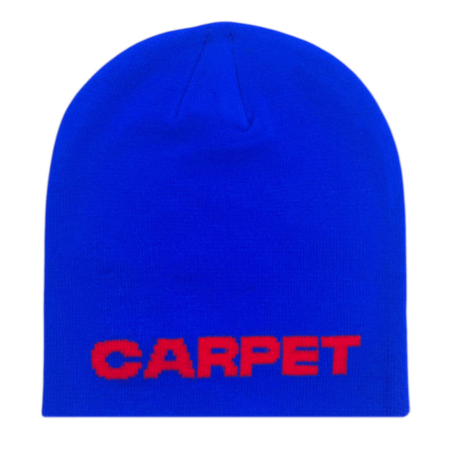 Carpet Company BEANIE Carpet Cent Skully Beanie - Blue Red