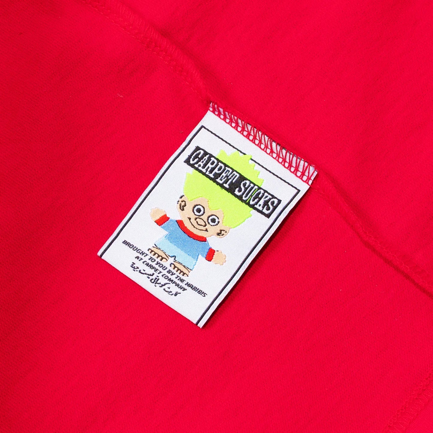 Carpet Company T-SHIRT Carpet Varsity Tee - Red
