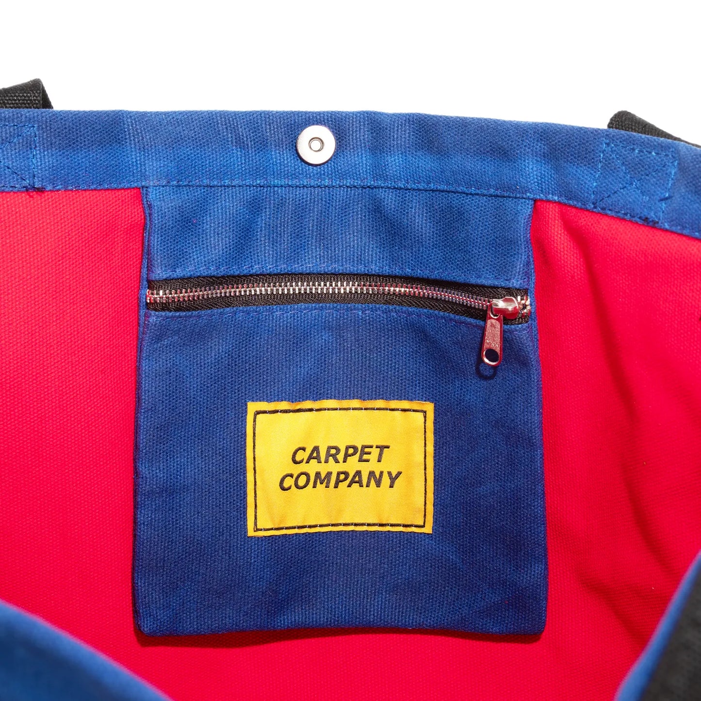 Carpet Company BAG Carpet Varsity Waxed Canvas Tote Bag - Royal