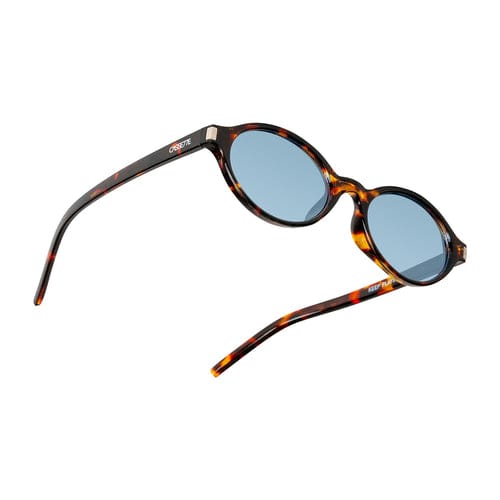 CASSTTE OPTICS SUNGLASSES Cassette Optics Tempo Sunglasses - Demi Tortoise / Blue Lens