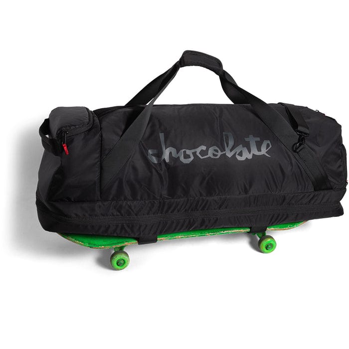 CHOCOLATE BAG Chocolate Travel Duffle Bag - Black Red