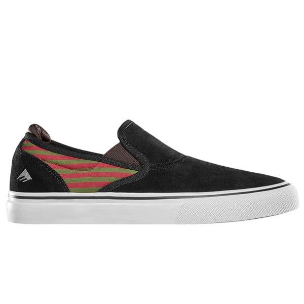 Emerica Wino G6 Slip On - (Hoban) Black Olive Red – Holistic Skateshop