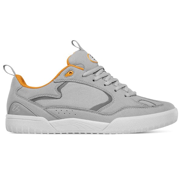 eS Quattro Grey Gum Skate Shoe size 8 EUC ? eS Quattro White/Gum – Asylum Skateshop main image 2