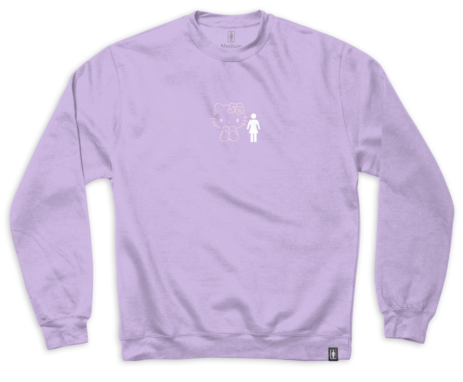 GIRL CREWNECK Girl Hello Kitty Partners Crewneck - Lavender