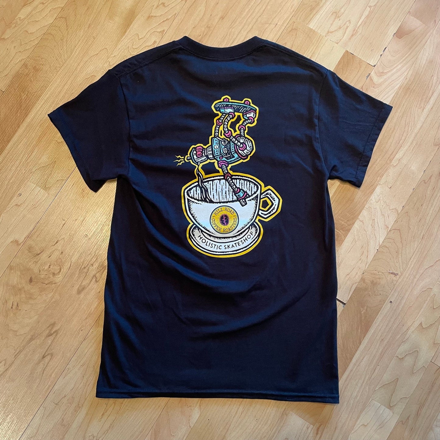 HOLISTIC T-SHIRT Holistic x Hill Road Coffee Tee - Black