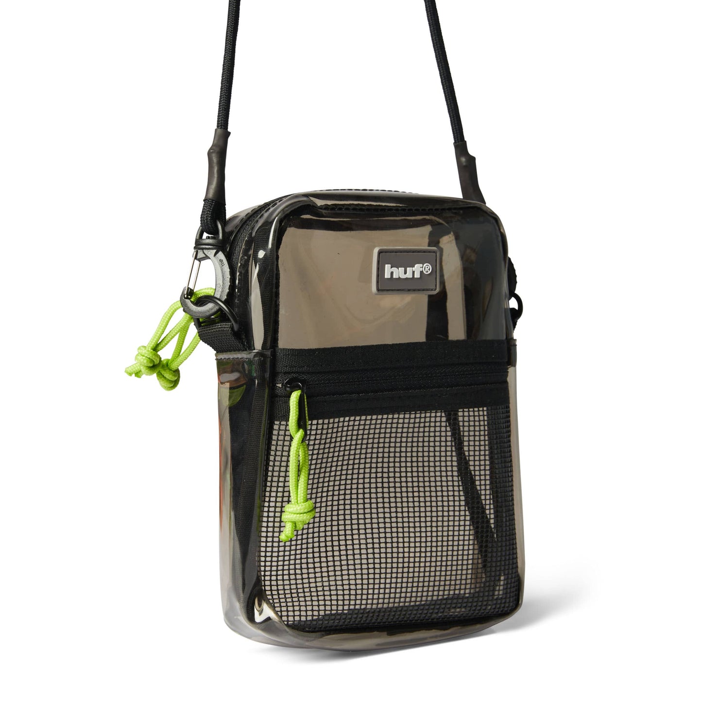 HUF BAG HUF Mercer Transparent Side Bag - Black