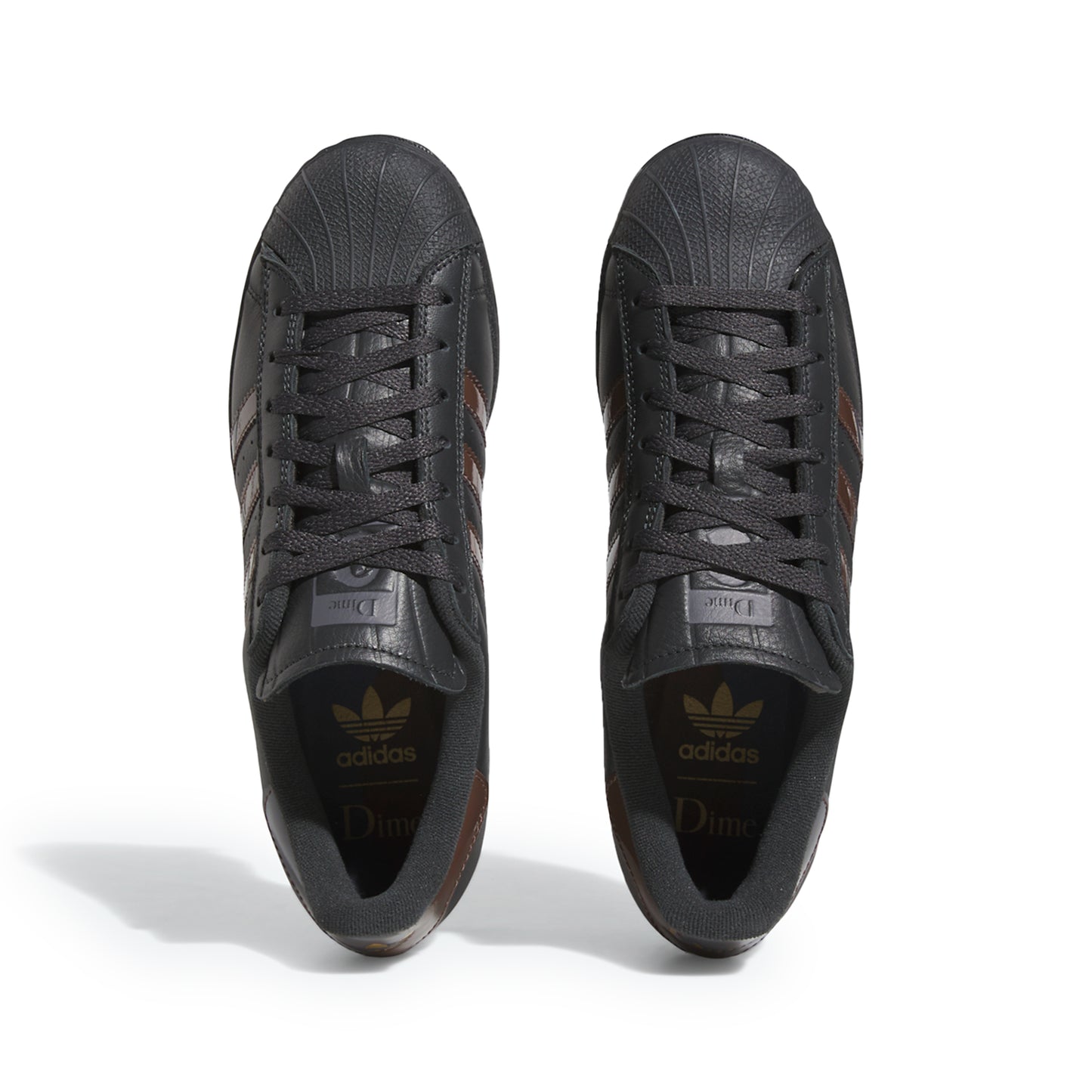 Adidas Superstar ADV - (Dime) Carbon Grey Five Brown No