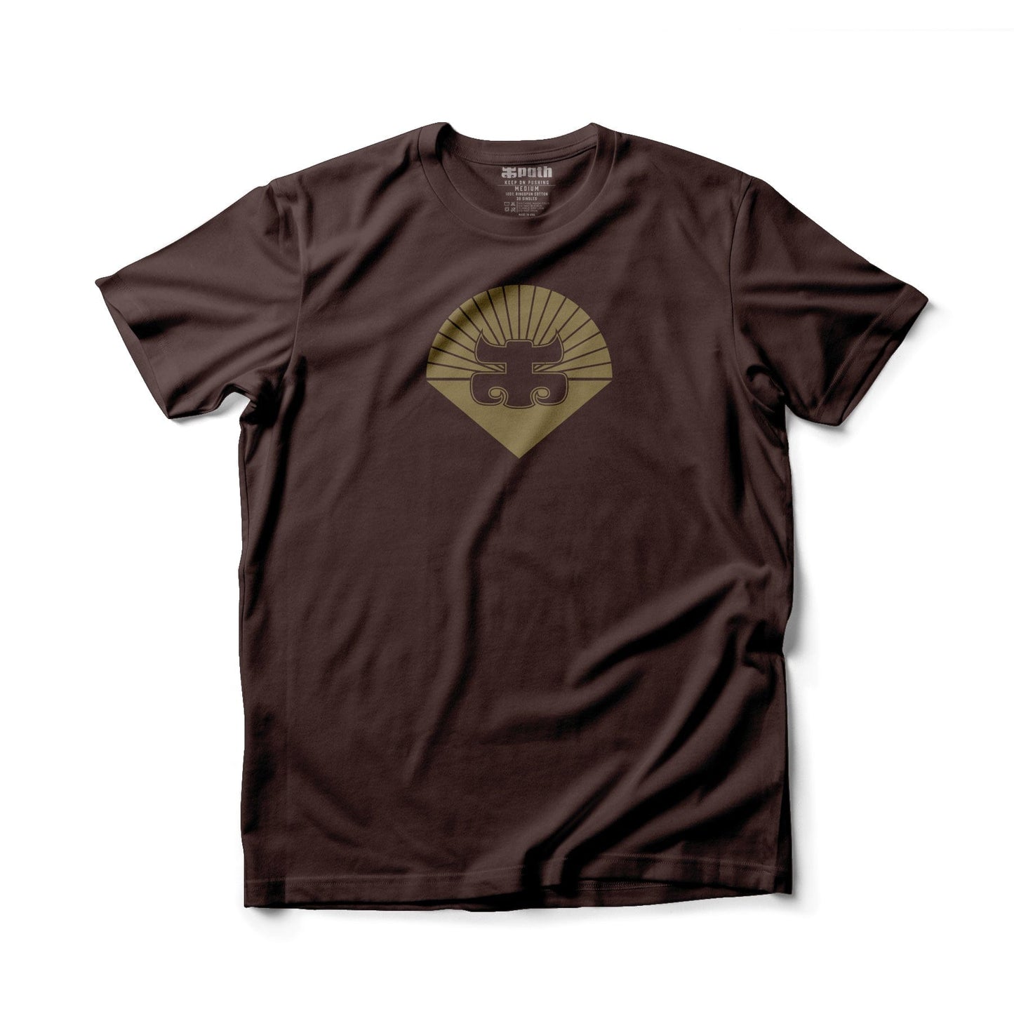 Ipath Footwear T-SHIRT IPath Shell Logo Tee - Brown