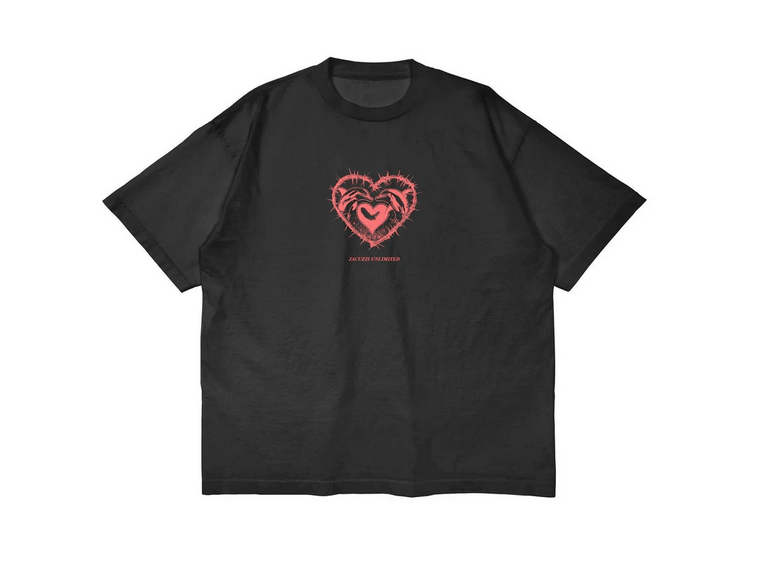 JACUZZI UNLIMITED T-SHIRT Jacuzzi Dolphin Logo Tee - Black