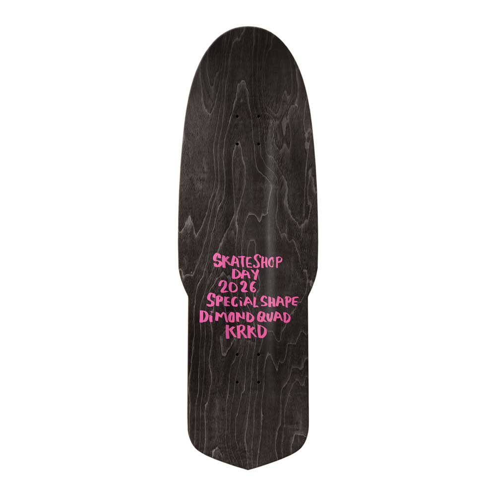 KROOKED DECK 10.75 Krooked Diamond Quade Beamer Deck - 10.75