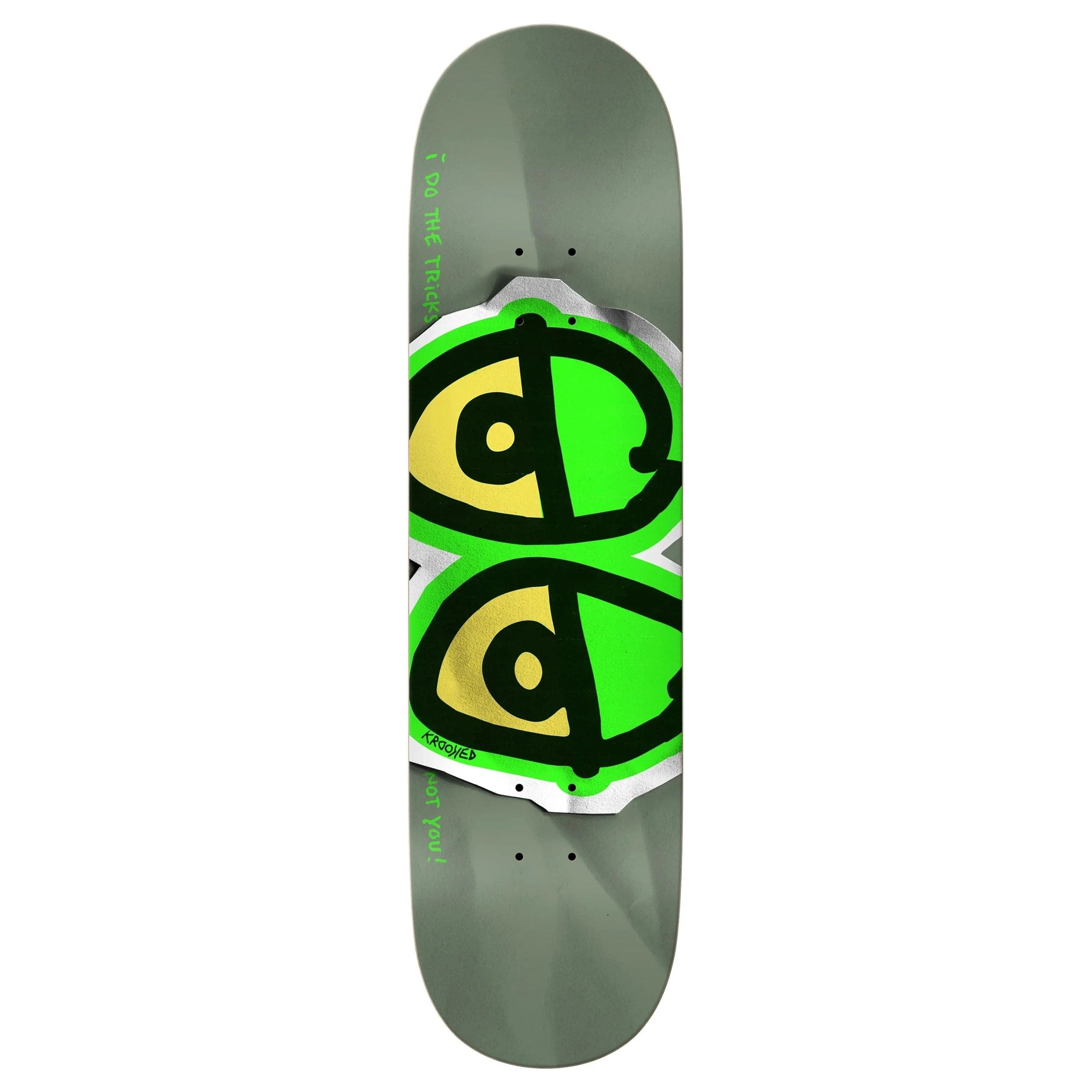 Krooked Eyes Green Full SE DBX Deck - 8.25 – Holistic Skateshop