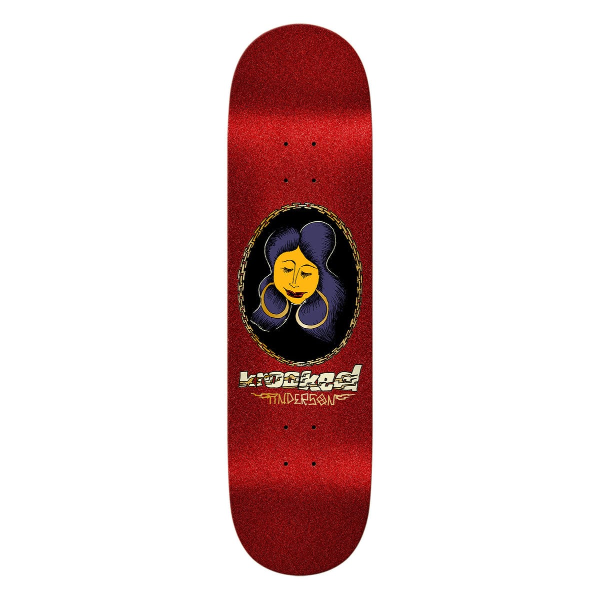 KROOKED DECK 8.3 Krooked Mike Anderson Chain DBX Deck - 8.3