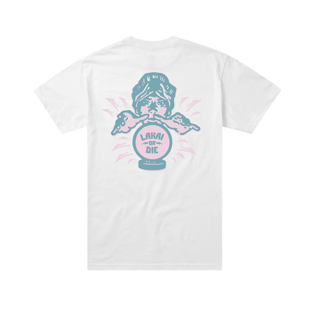 LAKAI T-SHIRT M Lakai Fortune Teller Tee - White