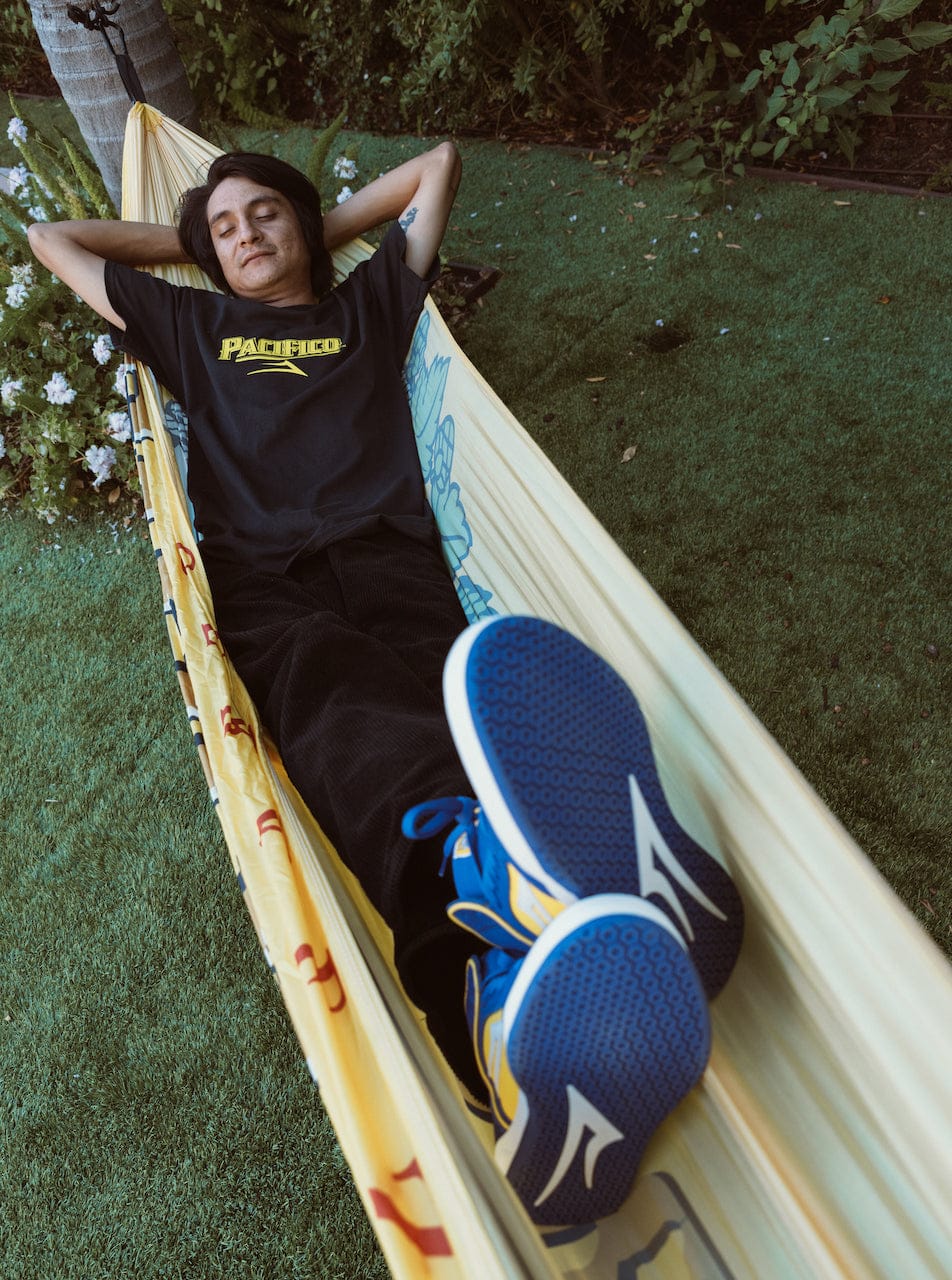 LAKAI SHOE LAKAI 11 Lakai Telford - (Pacifico) Blue Yellow