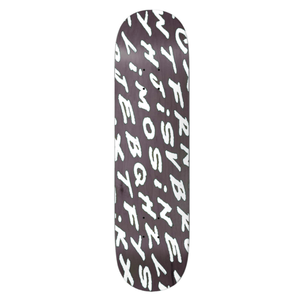 LIMOSINE SKATEBOARDS DECK Limosine Sharpie Crossword Slick Deck