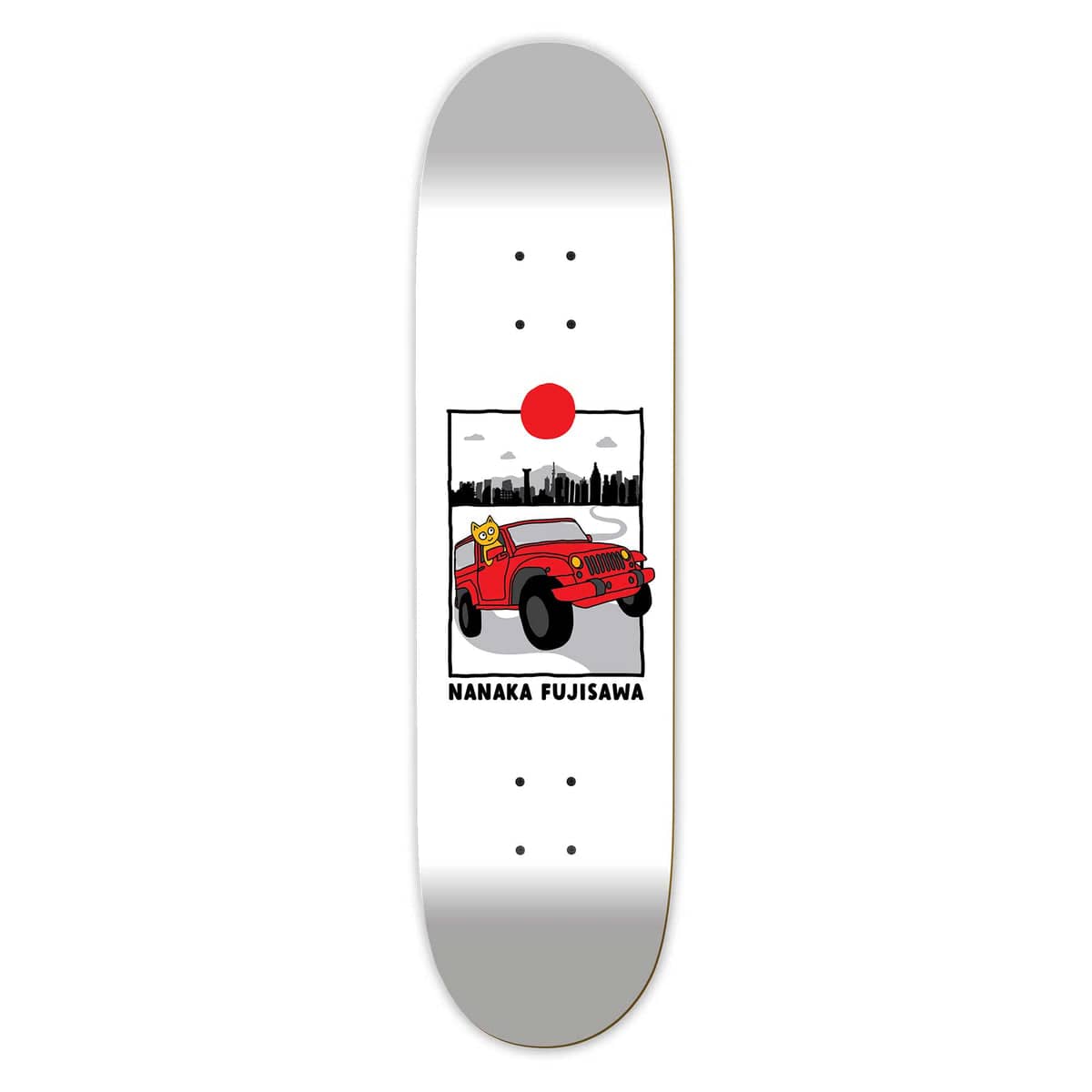 MEOW SKATEBOARDS DECK 7.75 Meow Nanaka Fujisawa Journey Deck - 7.75