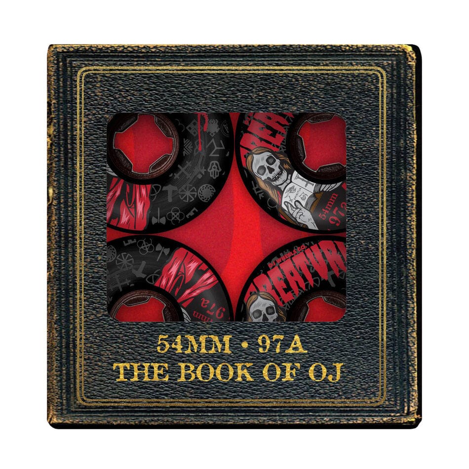 OJ WHEELS WHEELS 54mm OJ x Creature Book Of OJ Bloodsuckers Hardline Wheels 54mm - 97D