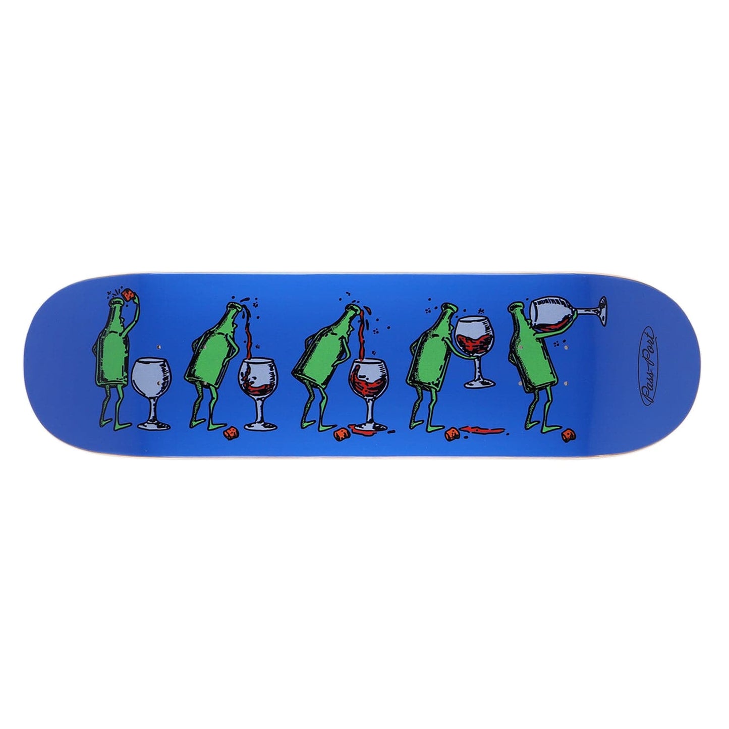 PASSPORT SKATEBOARDS DECK 8.5 Pass~Port On The Bottle Deck - 8.5