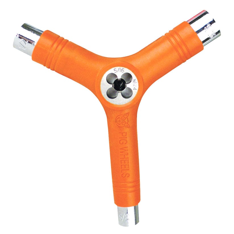 Pig Wheels SKATE TOOL Orange Pig Skate Tool