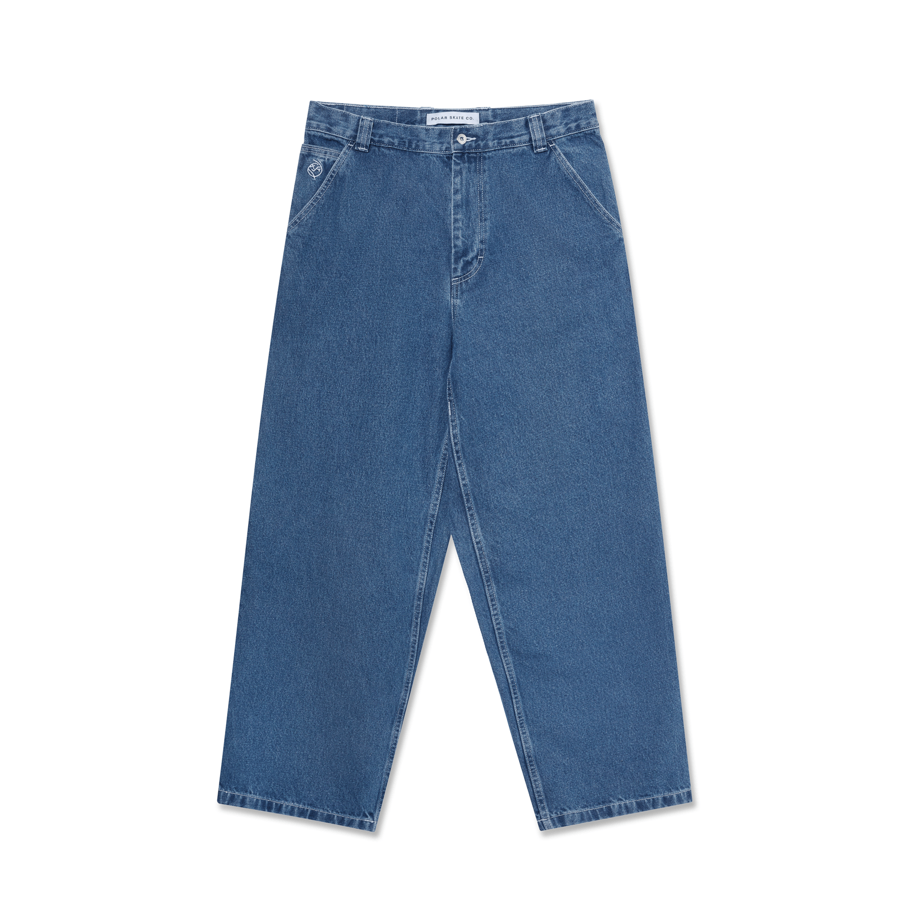 Polar polar bigboy Big Boy Jeans - Light Blue ⁄ OG Logo | Flatspot