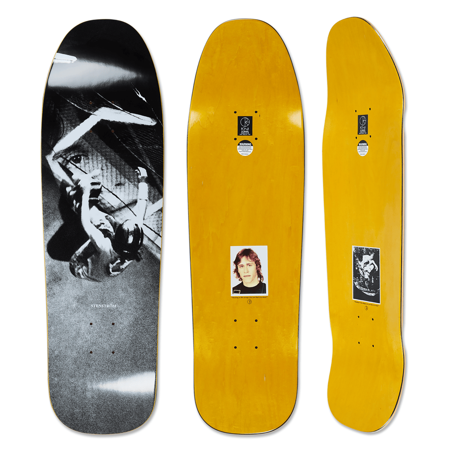 POLAR SKATE CO DECK 9.25 Polar David Stemstrom Toba D1 Shape - 9.25