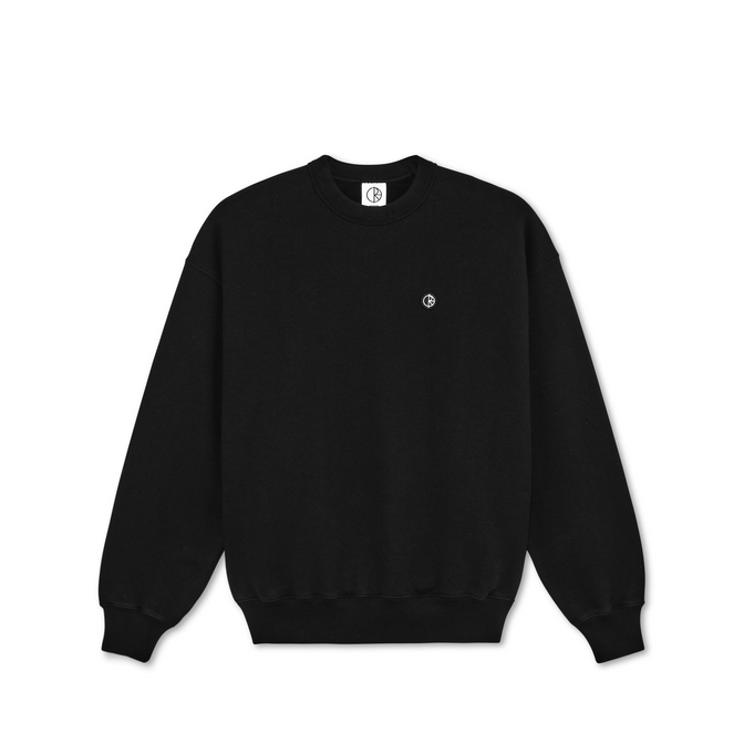 Polar ED Patch Crewneck - Black – Holistic Skateshop