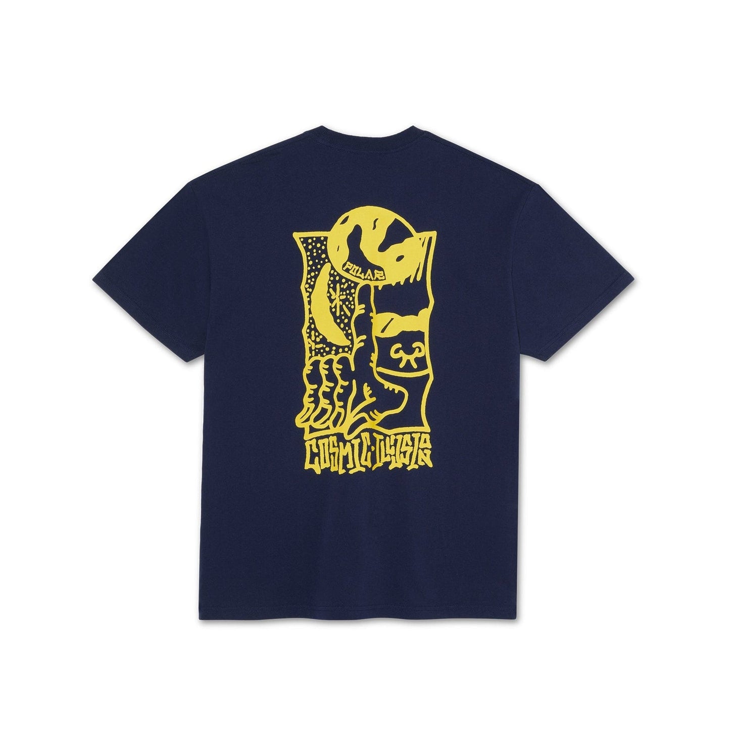 POLAR SKATE CO T-SHIRT Polar Skate Co. Cosmic Tee - Dark Blue