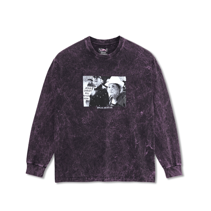 Polar Skate Co. Pride Longsleeve Tee - Purple – Holistic Skateshop
