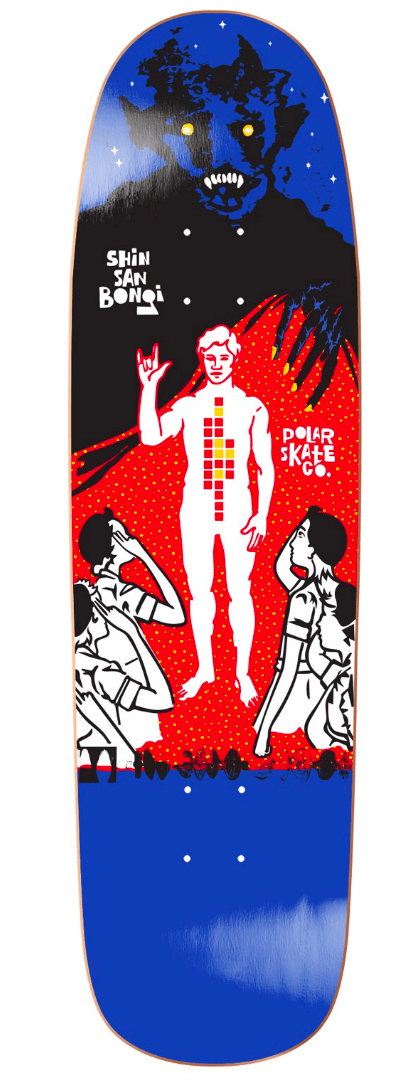 POLAR SKATE CO DECK 8.6 Polar Skate Co. Sanbongi Fanzilla Deck