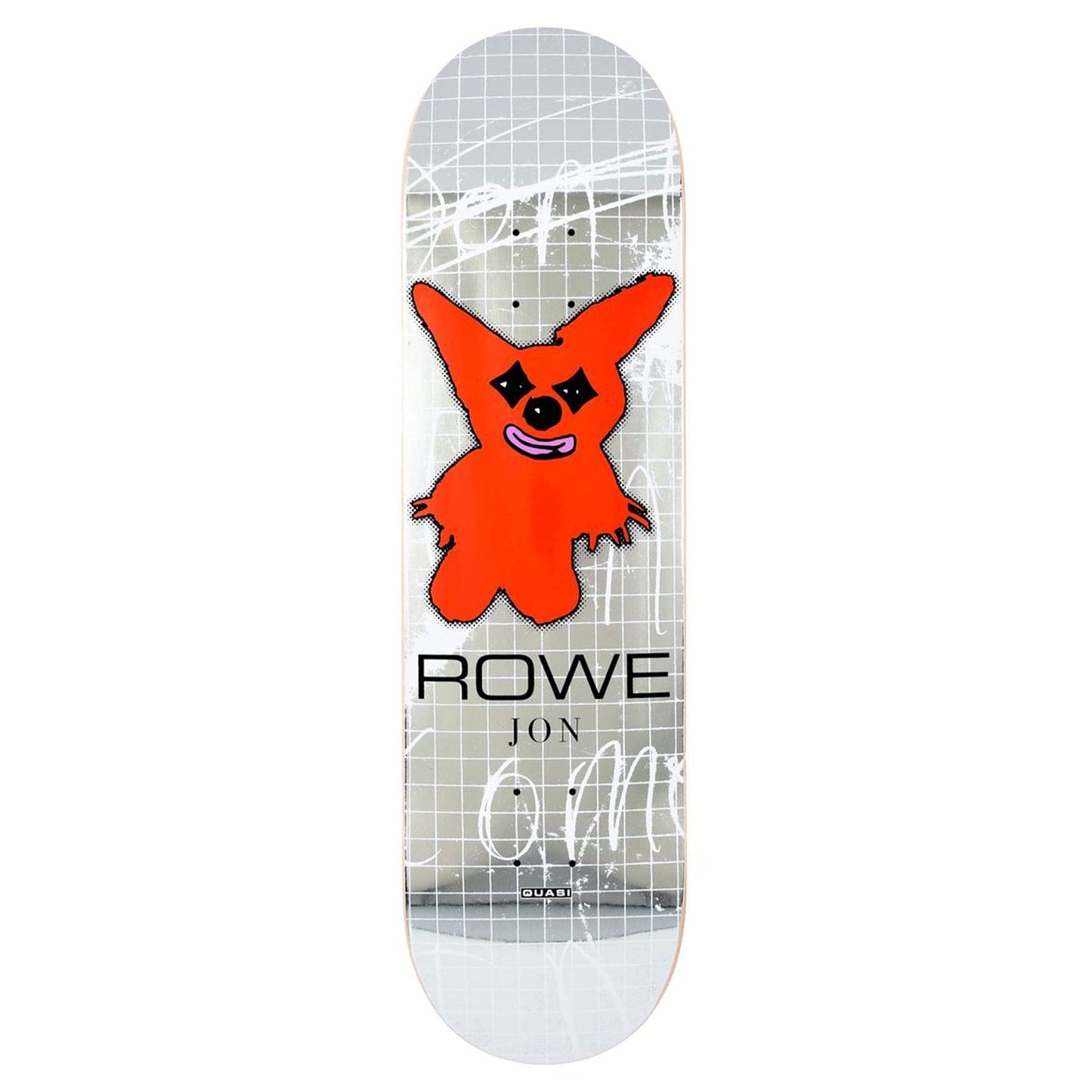 QUASI DECK 8.3 Quasi Jon Rowe Plushie Deck - 8.3