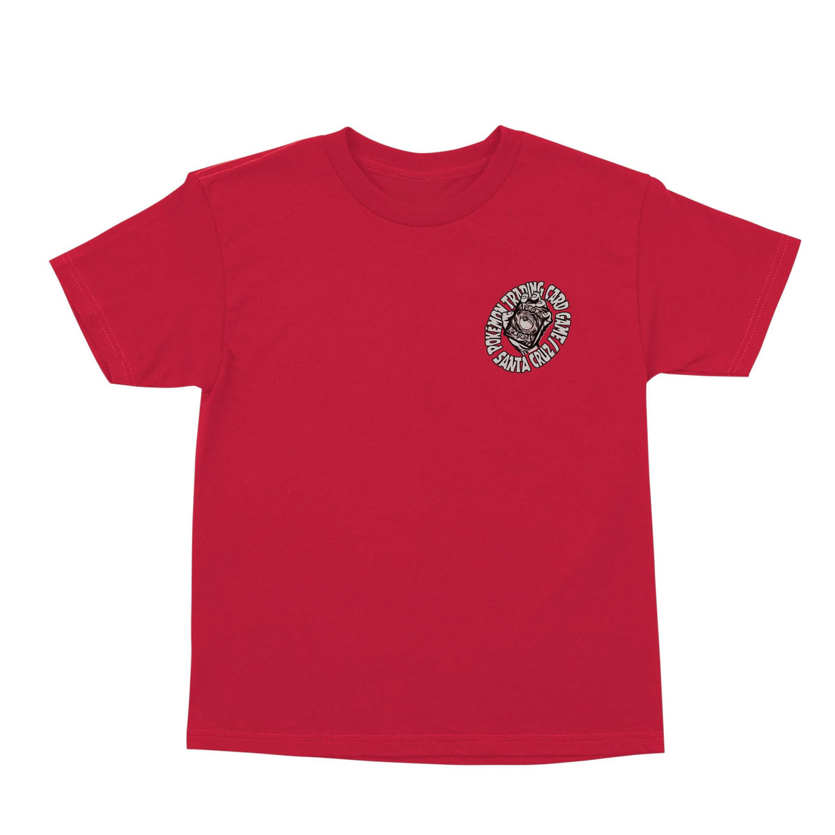 SANTA CRUZ YOUTH T-SHIRT Santa Cruz TCG Hand Youth Tee - (Pokemon) Red