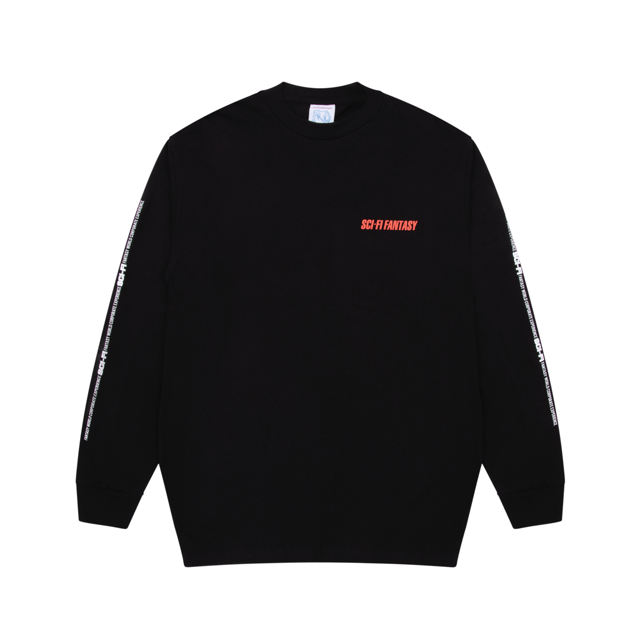 SCI-FI FANTASY LONGSLEEVE TEE Sci-Fi Fantasy Fantasy World L/S Tee - Black