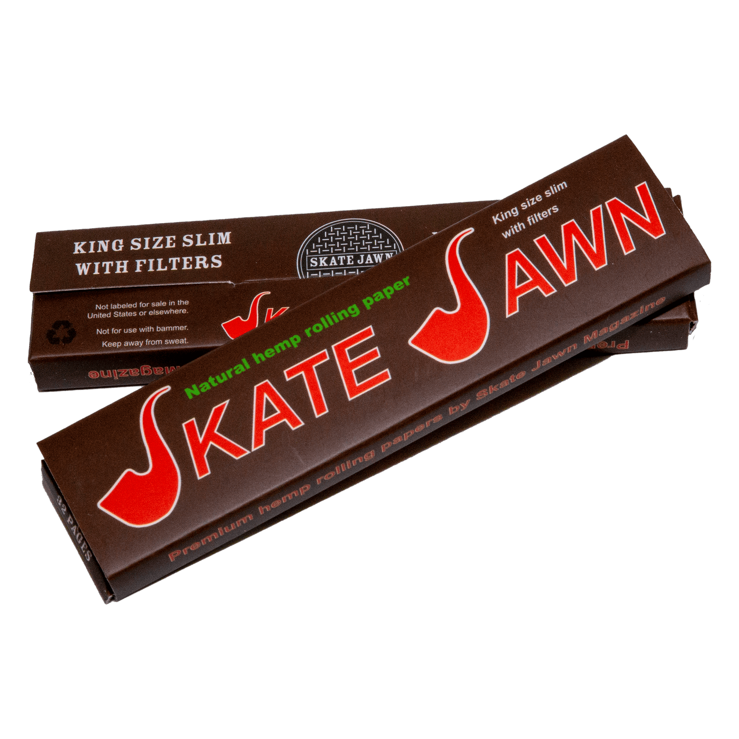 SKATE JAWN MISCELLANEOUS Skate Jawn Hemp Rolling Papers - Natural