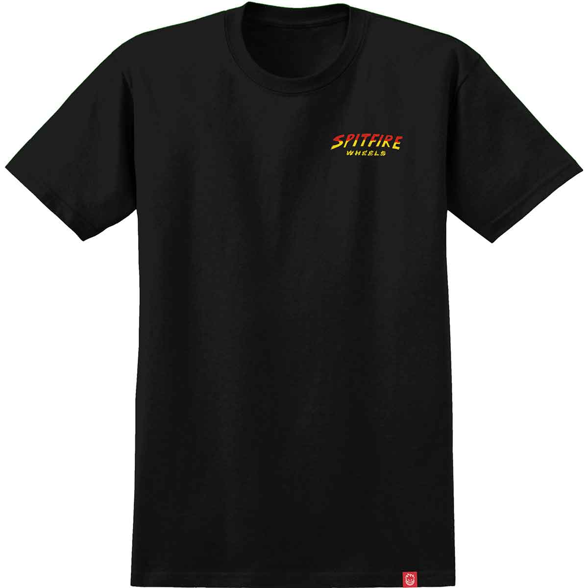 SPITFIRE T-SHIRT L Spitfire Hell Hounds II Tee - Black