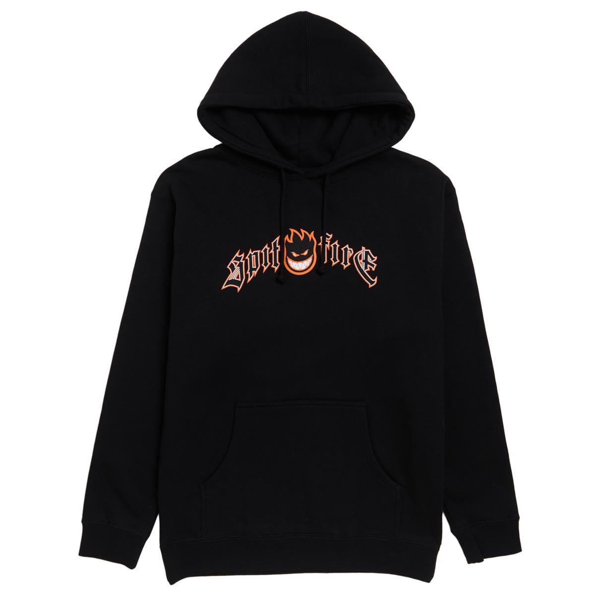 SPITFIRE HOODIE Spitfire Immortal Fire Hoodie - Black