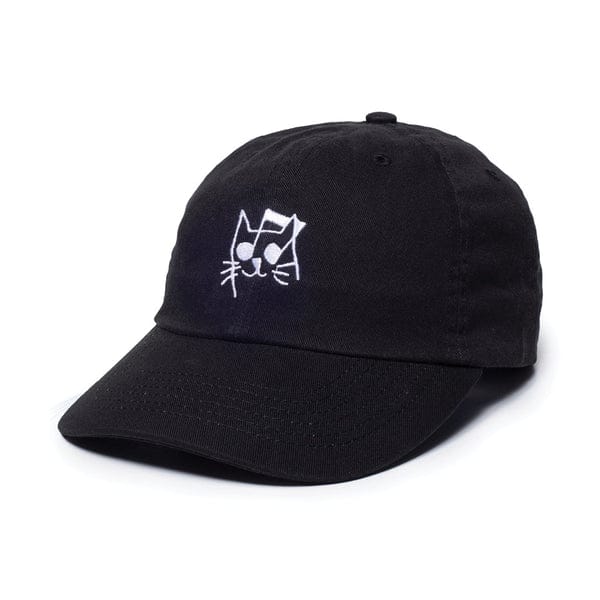 THE QUIET LIFE HAT The Quiet Life Music Cat Dad Hat - Black