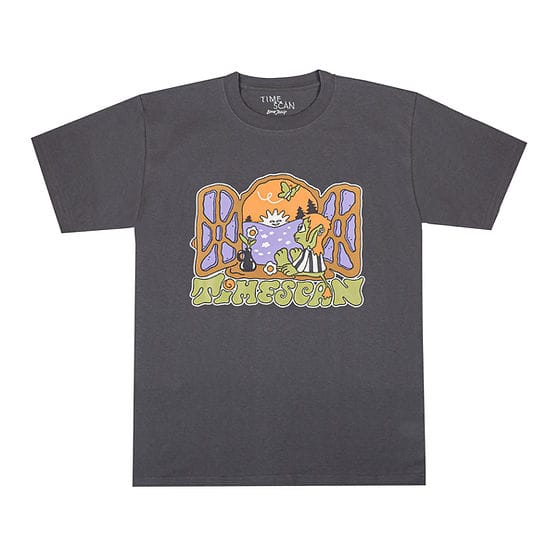 Time Scan T-SHIRT Time Scan Paradise Tee - Dark Grey