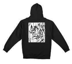 UNITY SKATEBOARDS HOODIE Unity Skateboards Banners Hoodie - Black